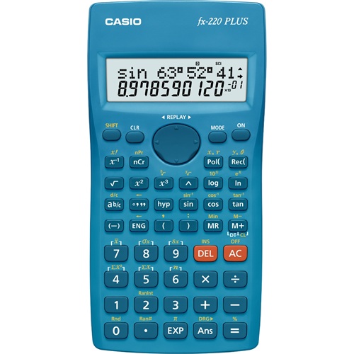 Számológép tudományos CASIO FX-220Plus2E 181 funkciós 2 soros 10+2 digit