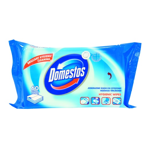 Fertőtlenítő törlőkendő DOMESTOS Ocean 60db