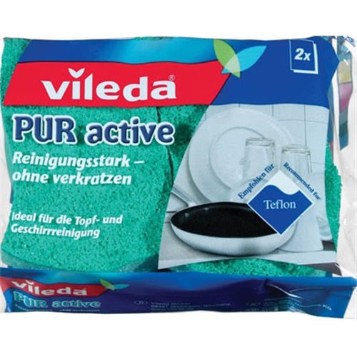 Mosogatószivacs VILEDA Pure Active 2db-os